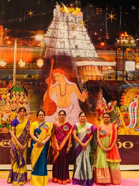 Sruthilayalu Hosts Tyagaraja Utsavam At Bellingham High