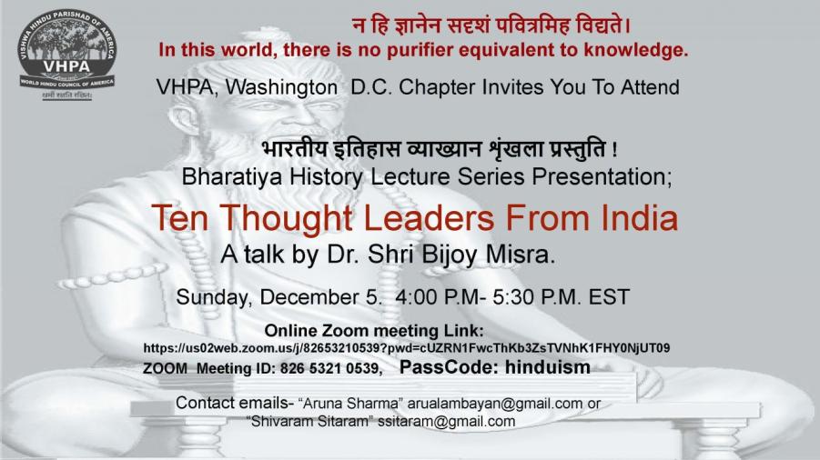Ten Thought Leaders From India