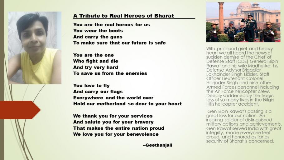 Poem: A Tribute To A Soldier