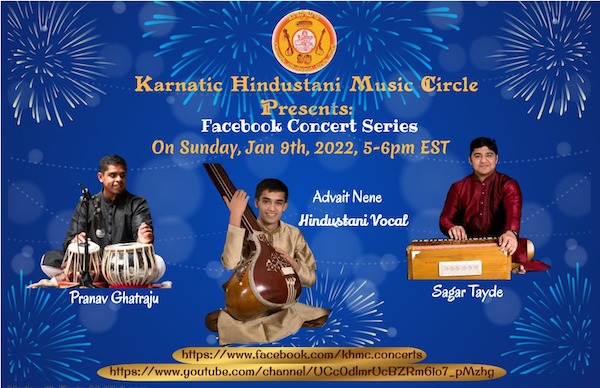 KHMC Concert: Advait Nene, Pranav Ghatraju, And Sagar Tayde