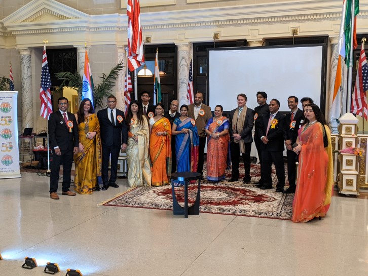 FIA New England Celebrated 73rd Republic Day At Grand Worcester Union Station
