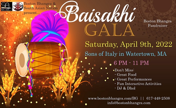Baisakhi Gala: A Boston Bhangra Fundraiser