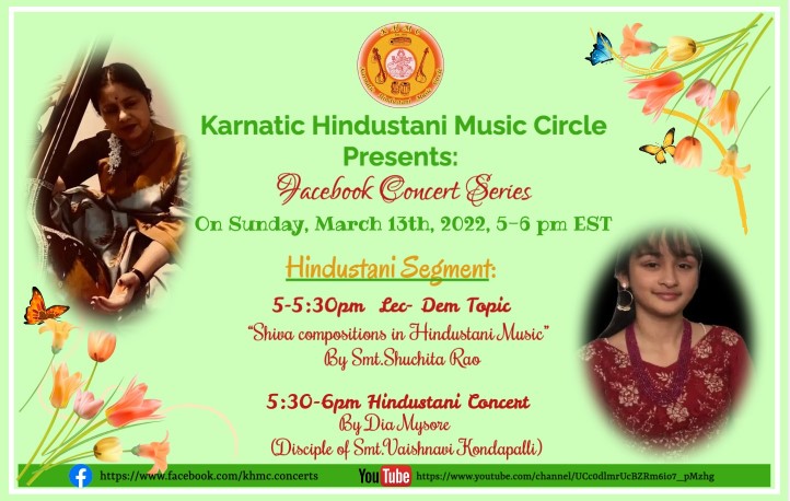 KHMC Concert:Shuchita Rao And Dia Mysore
