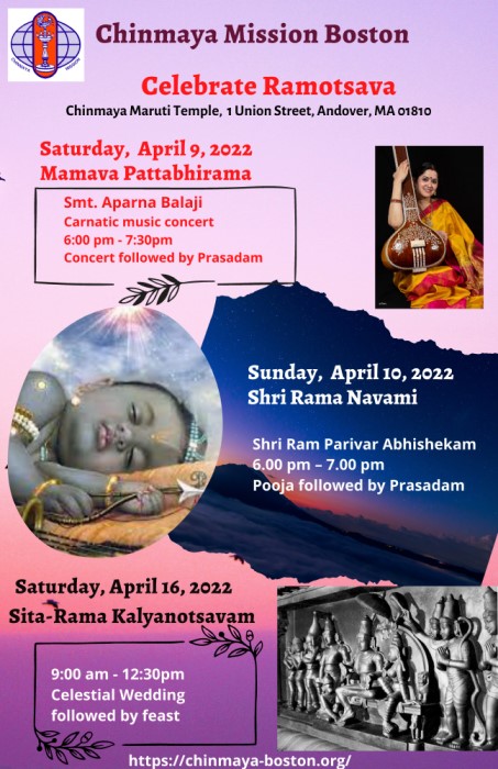 Colorful Ramotsava Celebrations At Chinmaya Mission Boston