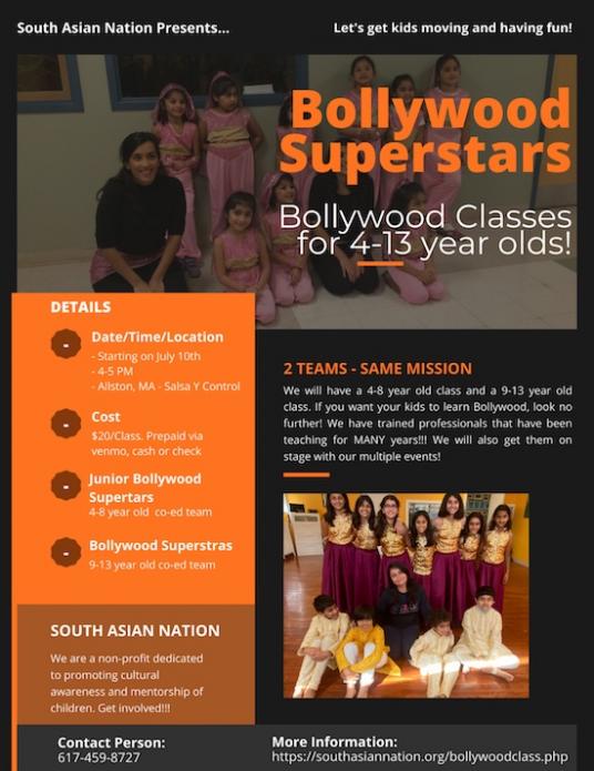 South Asian Nation: Bollywood Classes