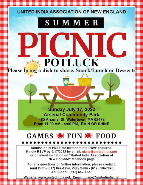 UIANE Summer Potluck Picnic