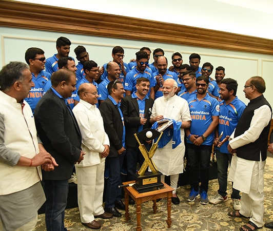 Blind Cricket - Samarthanam Helping Visually Challenged People