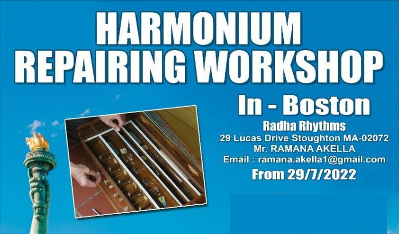 Harmonium Workshop - Know Your Instrument And Get It Repaired And Tuned