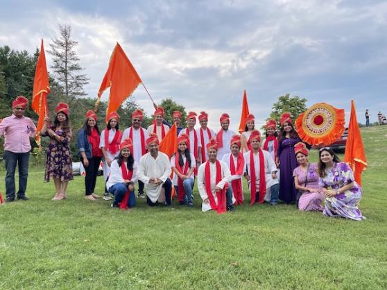 ISW Symphony Dhol Tasha Lezim Performs At The Cancer Shakti Foundation Event