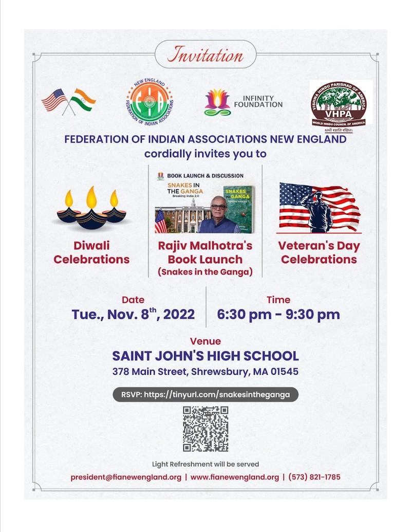 VHPA-Boston, VHPA-MV And FIA To Celebrate Diwali