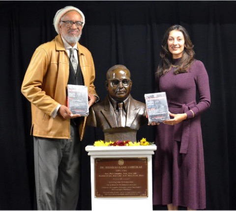 UMass Amherst Libraries Commemorate Dr. B.R. Ambedkar And Accept Gift Of Books