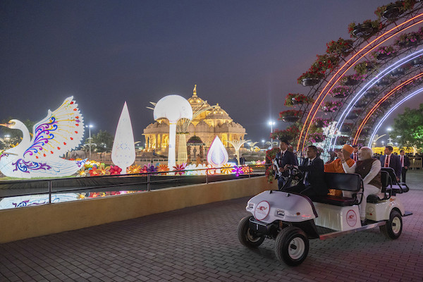 PM Narendra Modi Inaugurates ‘Pramukh Swami Maharaj Centennial Celebration