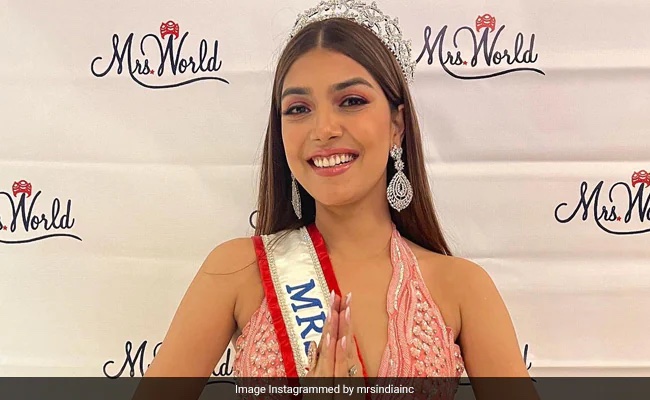 Sargam Koushal Wins Mrs World 2022