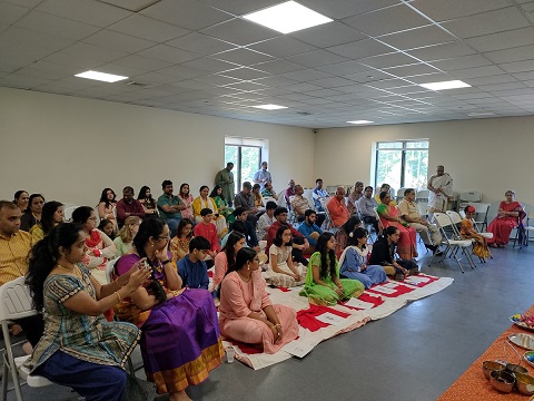 Vedic Graduation Pooja At Shirdi Sai Parivaar Mandir In Groton, MA