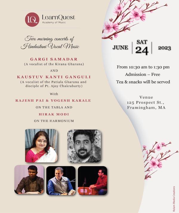 Double Header Hindustani Vocal Concert: Gargi Samadar And Kaustuv Ganguli