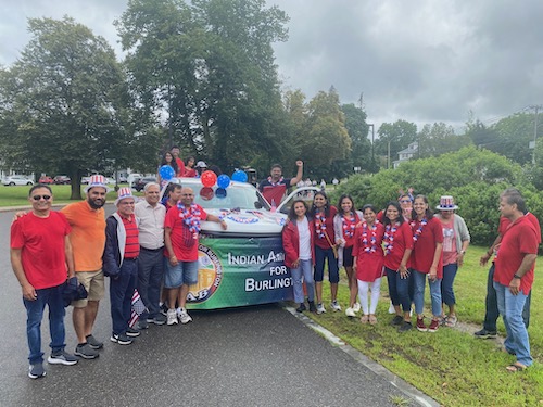 Indian Americans For Burlington At July 4 Parade