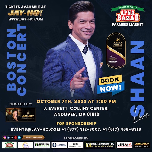 Jay-Ho! Presents: An Enchanting Evening With Shaan Live In Concert