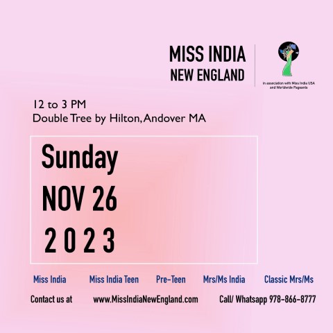 Miss India New England -2023
