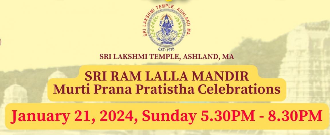 Sri Ram Lalla Mandir Celebrations At Sri Lakshmi Temple