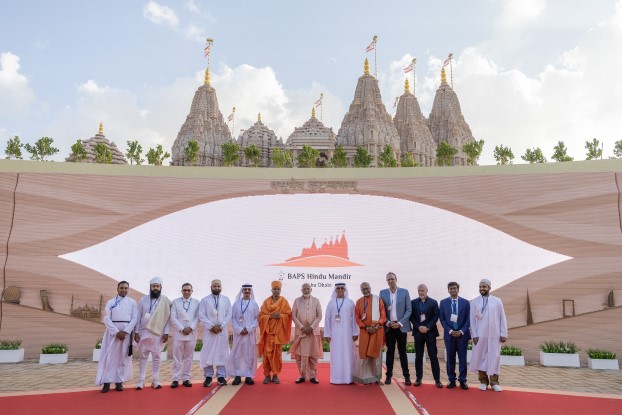 Historic Inauguration Of BAPS Hindu Mandir In Abu Dhabi