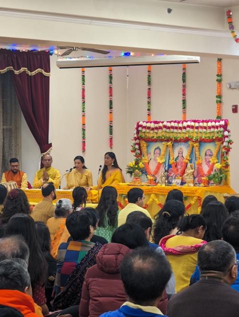 Saraswati Puja At Satsang Center