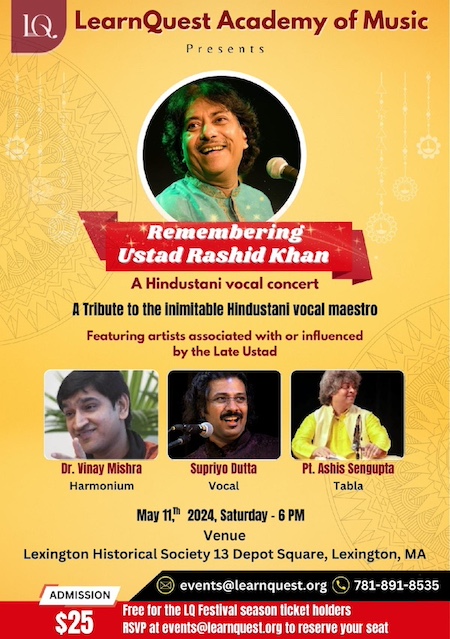 Tribute To  Ustad Rashid Khan And Pandit Rajan Misra