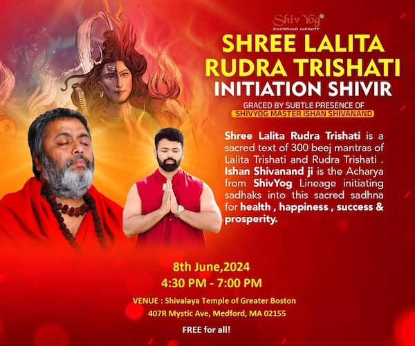 Shree Lalita Rudra Trishati Initiation Shivir