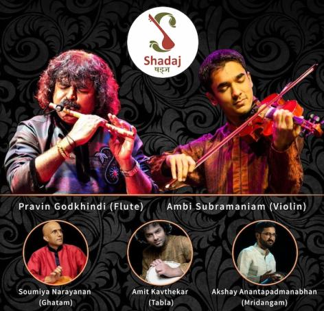 Jugalbandi: Ambi Subramaniam (Violin)  And Pravin Godkhindi (Flute)