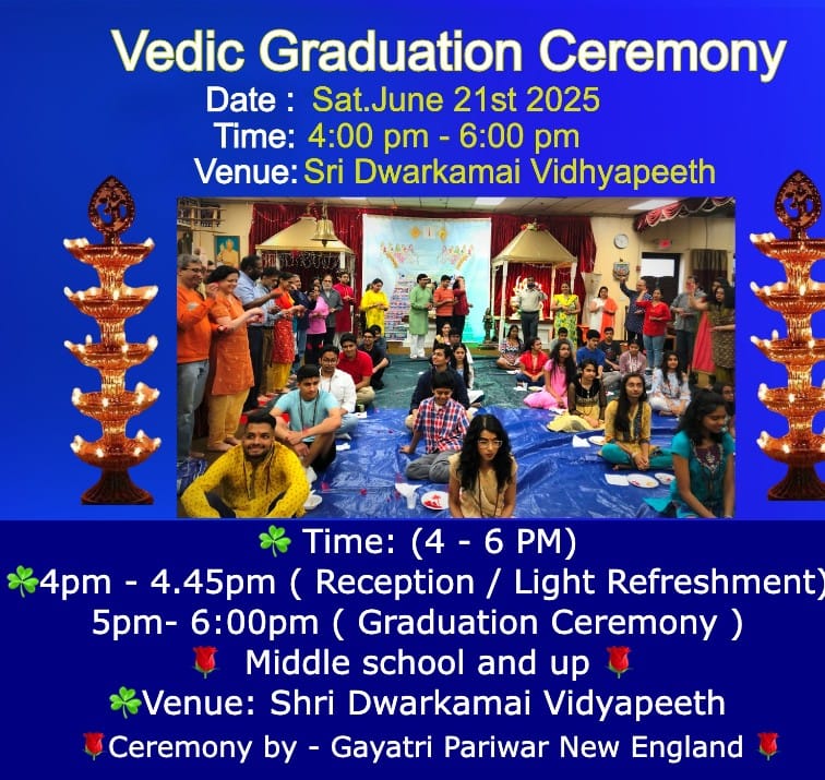 Vedic Graduation Ceremony