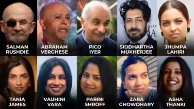Ten India-origin Author In The US