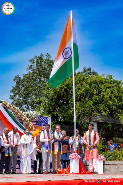 Boston Harbor Dazzles In Tricolor And Blue Stars At The 4th International India Day Parade