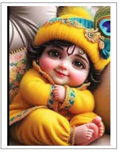 Poem: A Delightful Divine Baby Krishna