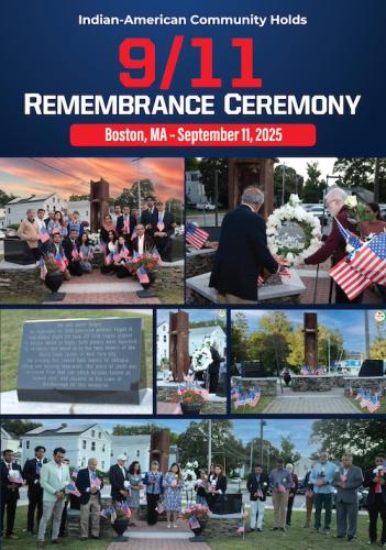 Indian-American Community Holds 9/11 Remembrance Ceremony In Westborough