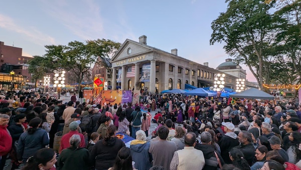 ISW Lights Up Downtown Boston With A Grand Diwali Celebration<br>Of Music, Dance, And Dhol Tasha