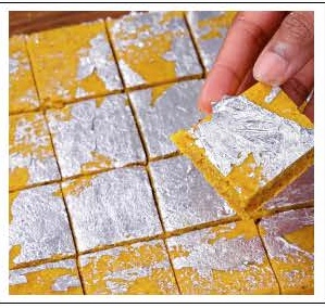 Deepavali - Badam Burfi Recipe