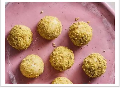 Deepavali -Pistachio Coconut Ladoo Recipe
