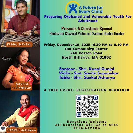 Hindustani Classical Violin And Santoor Double Header