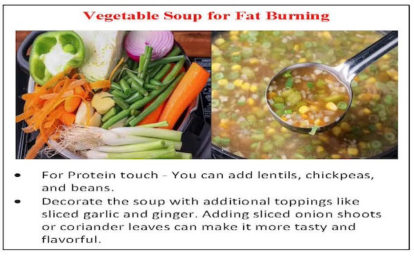 Winter Mix Vegetable Soup Recipe For Fat Burning Weight Loss