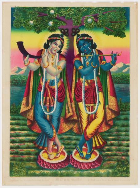 Museum Of Fine Arts, Boston, Showcases Vibrant Hindu Prints 