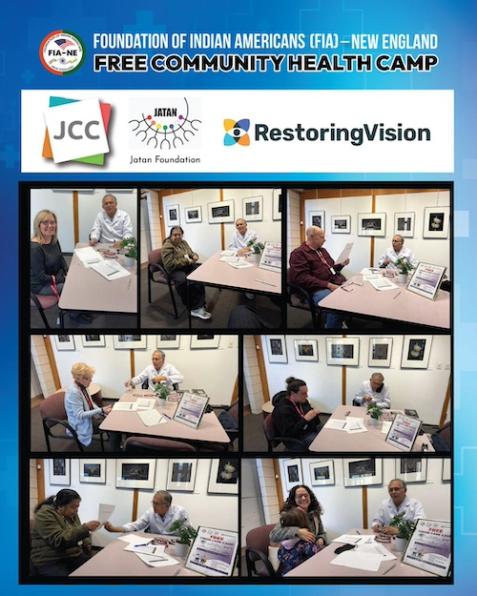 FIA–New England Champions Community Health With Free Health And Vision Camps