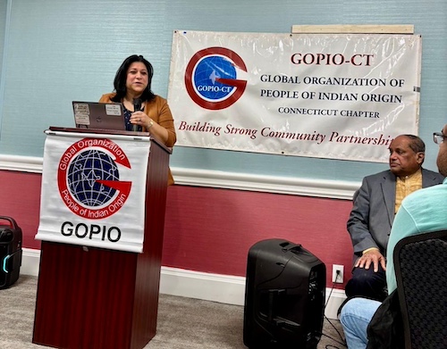 GOPIO-CT Launches 20th Anniversary Celebrations And Marks India’s Republic Day