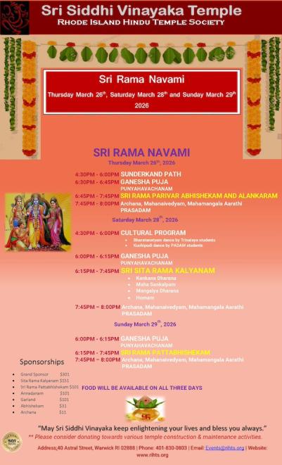 RIHTS: Sri Rama Navami Celebrations