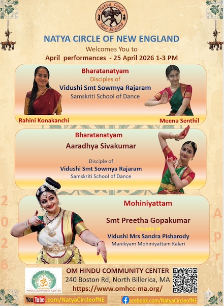 Natya Circle April Peformances