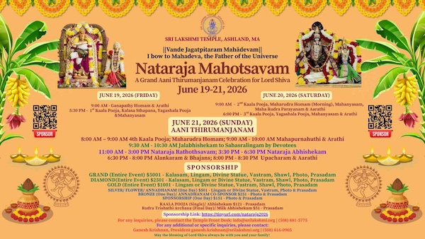 Lord Nataraja (Shiva) Festival