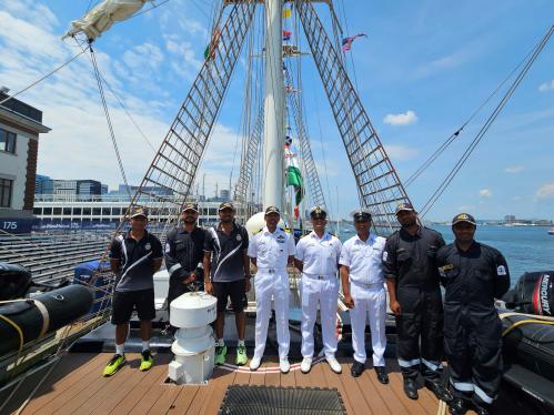 In Conversation With Captain N Ravikanth, INS Sudarshini At Boston Harbor