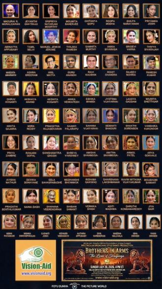 The Dream Team Behind Vision-Aid’s Annual Event - “Brothers In Arms: The Lions Of Sivaganga”