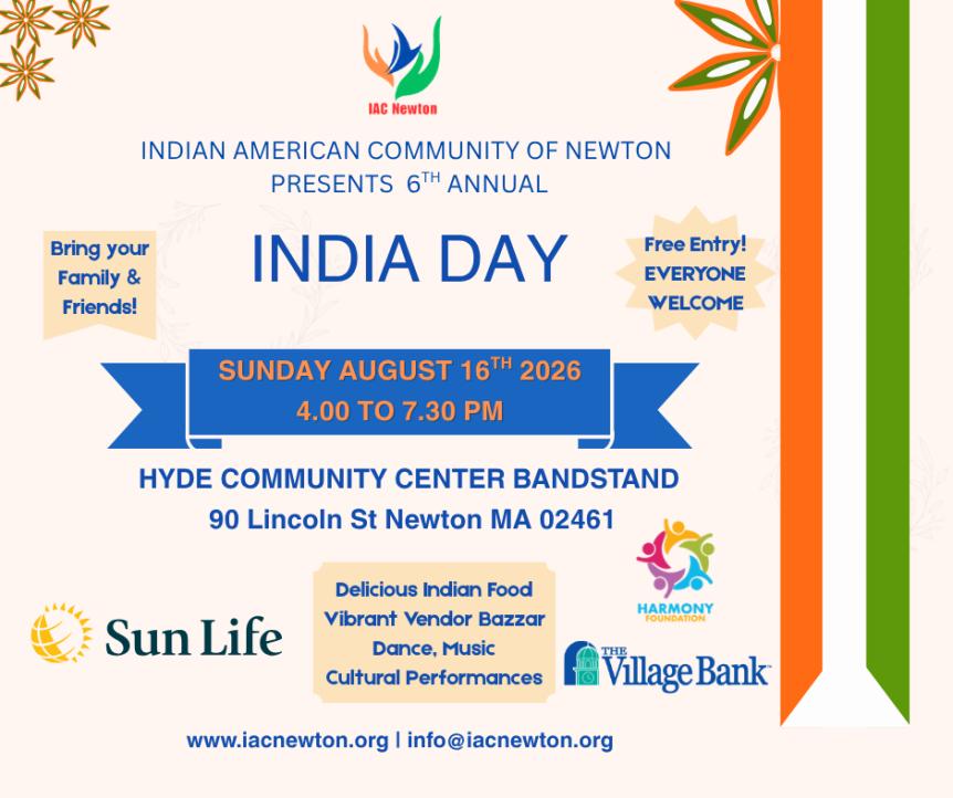 More Than A Celebration: Newton's India Day Brings A Community Together