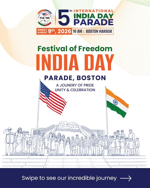 Boston Harbor Set To Host Historic Celebration Of India's 79th Independence Day