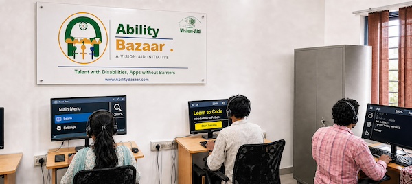 Vision-Aid Launches Ability Bazaar –Talent With Disabilities. Apps Without Barriers.