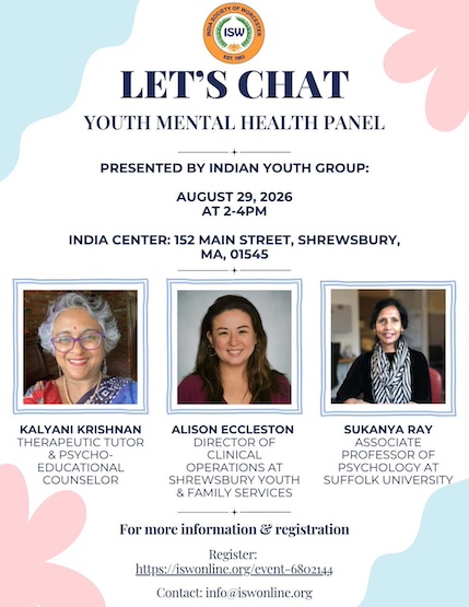 Let's Chat: Youth Mental Health Panel By The India Youth Group